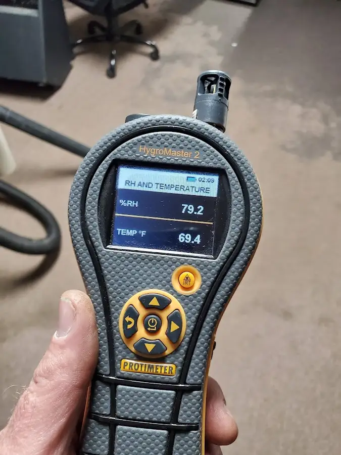 Moisture meter humidity assessment for Fire & Smoke Damage Restoration in Boiling Spring Lakes